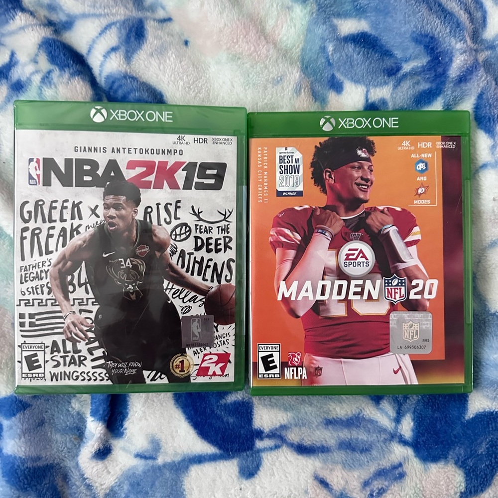 NBA 2K19 & MADDEN 20 Bundle